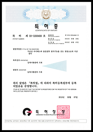특허증 1